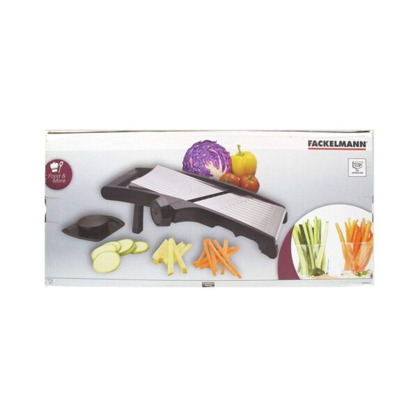 Vitesseroues 685506 Mandoline professionnelle, mandoline manuelle, tranche légumes, mandoline pour légumes, mandoline de cuisine – Image 2